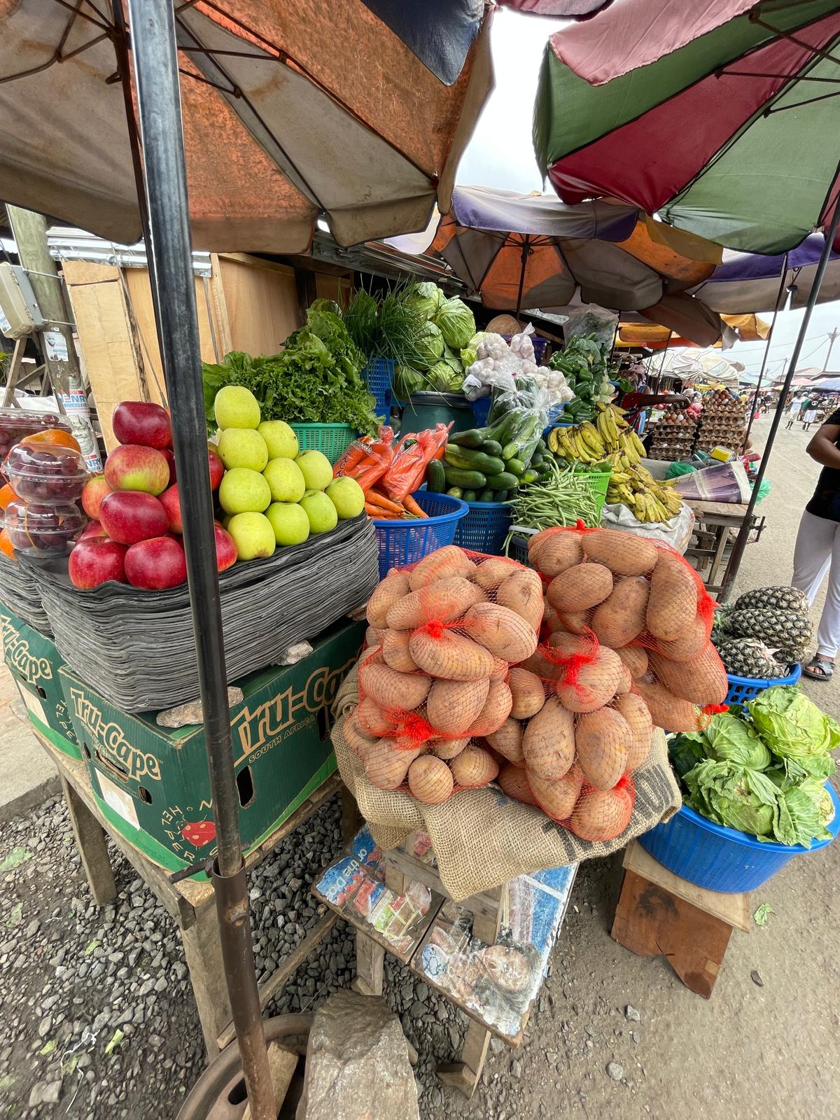 Cooking Class. Food market. Learn to cook Nigerian jollof rice in Accra Ghana