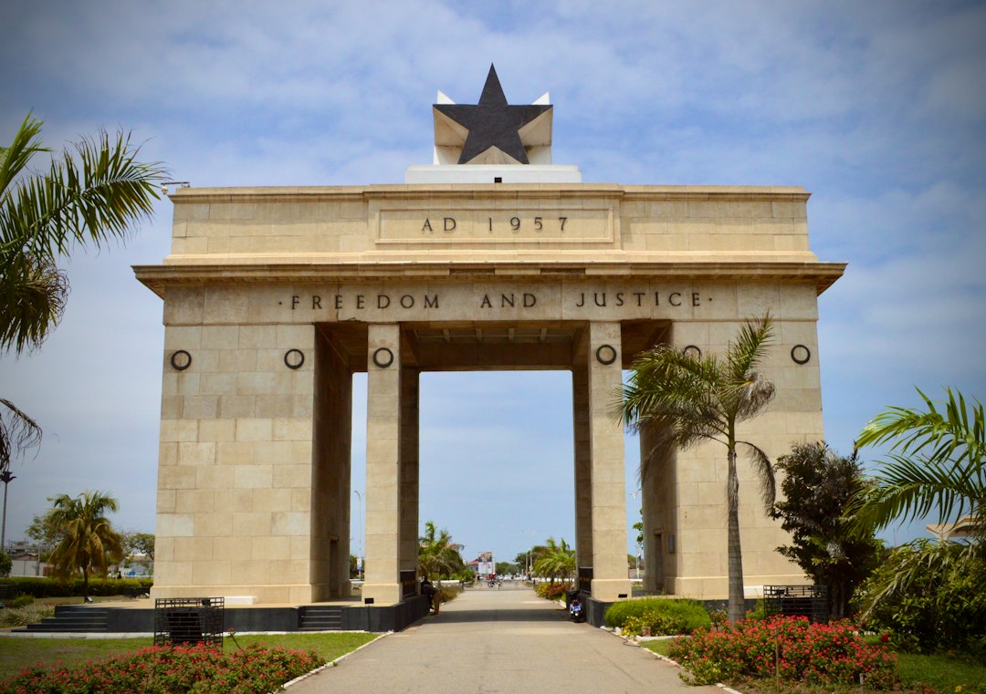 Black Star Square in Accra, Ghana