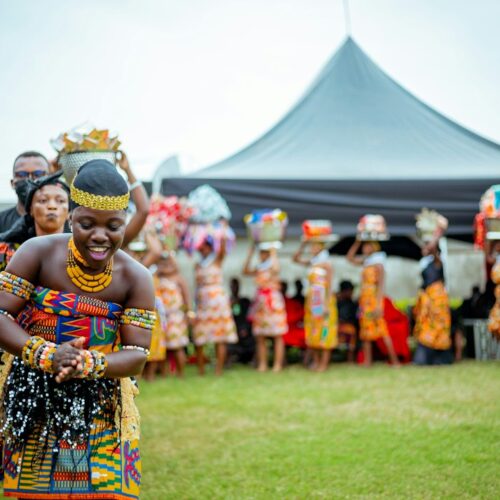 Traditional Ghanaian drumming and dance